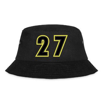 27 Number College - Bucket Hat - black - Front - Lela (165cm)
