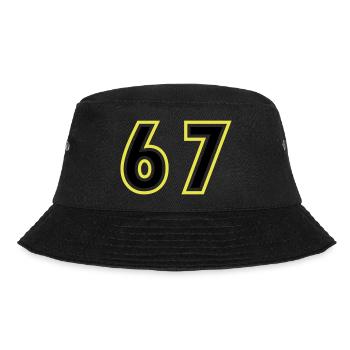 67 Number College - Bucket Hat - black - Front - Lela (165cm)