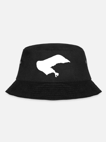 borkum insel - Bucket Hat - Schwarz