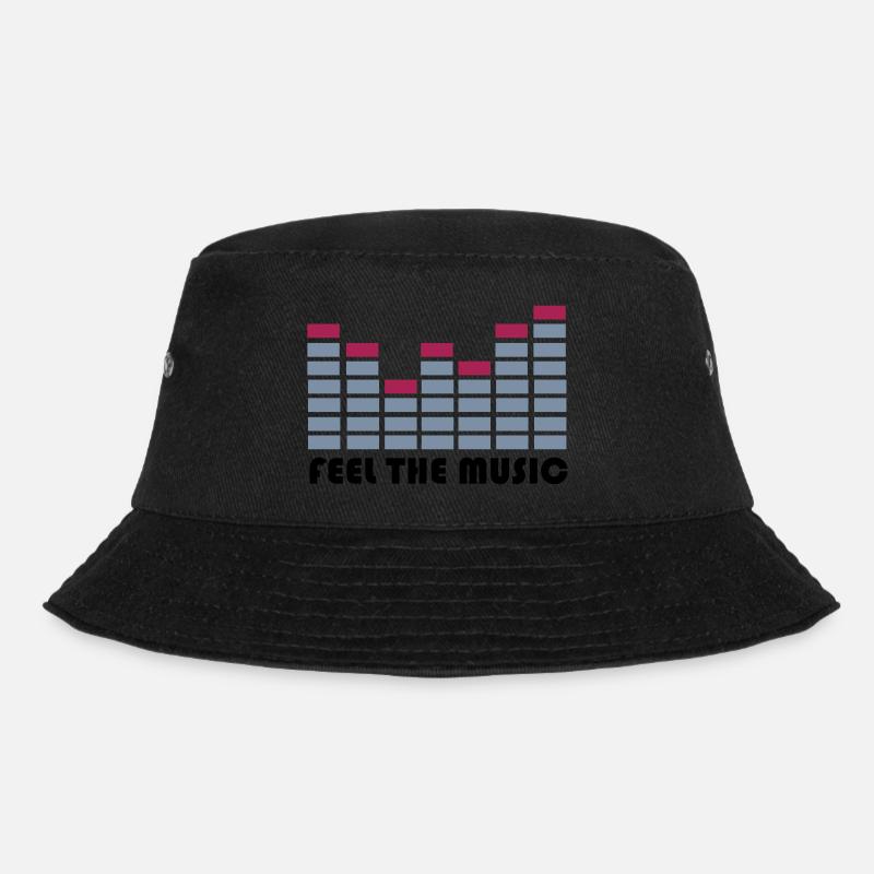 equalizer - Bucket Hat - black