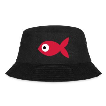 Goldfish - Bucket Hat - black - Front - Lela (165cm)