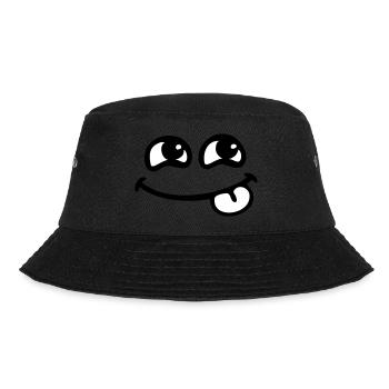 smile tongue - Bucket Hat - black - Front - Lela (165cm)