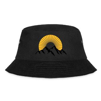 Schöne Berge Mit Sonne - Bucket Hat - Schwarz - Vorne - Lela (165cm)