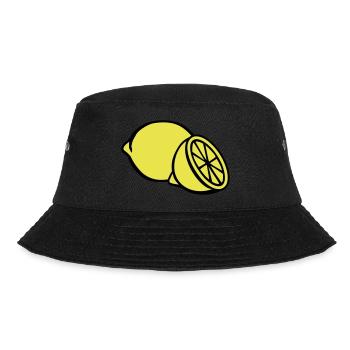 Lemon - Bucket Hat - black - Front - Lela (165cm)