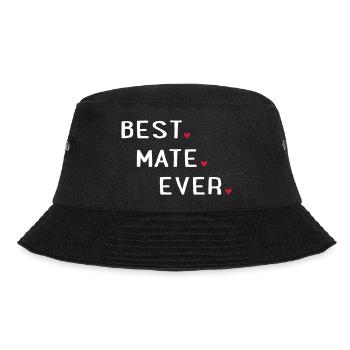 Bester freund - Bucket Hat - Schwarz - Vorne - Lela (165cm)