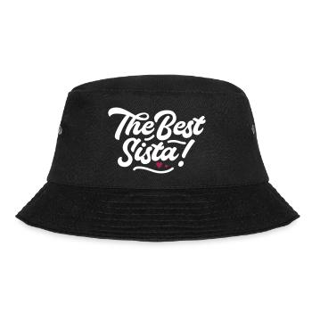 The Best Sista! - Bucket Hat - black - Front - Lela (165cm)