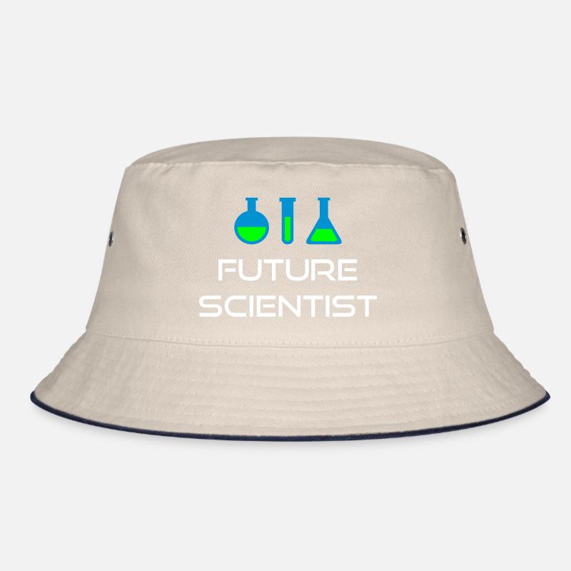 Future scientist (piston, test tube) Bucket Hat