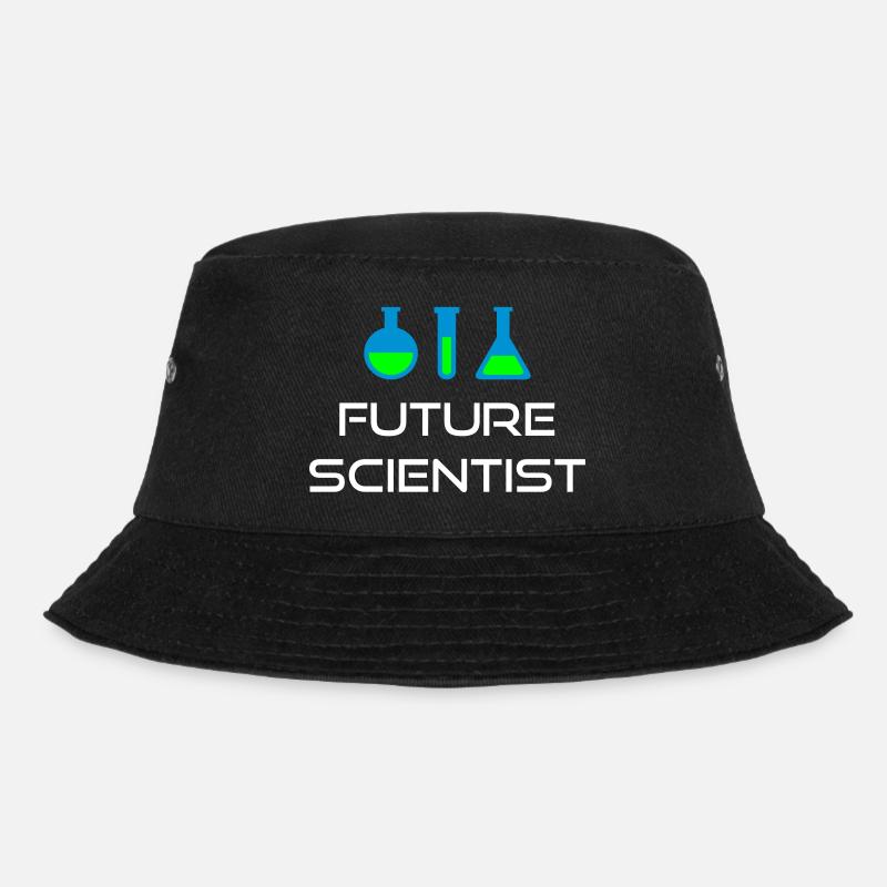 Future scientist (Kolben, Reagenzglas) - Bucket Hat - Schwarz