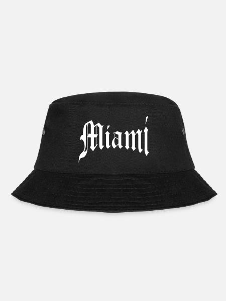Miami - Bucket Hat - black