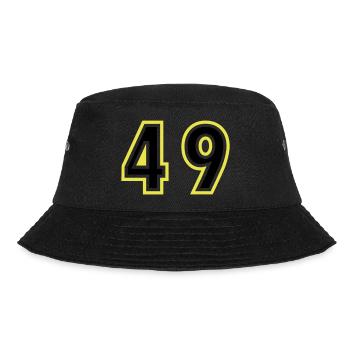 49 Number College - Bucket Hat - black - Front - Lela (165cm)