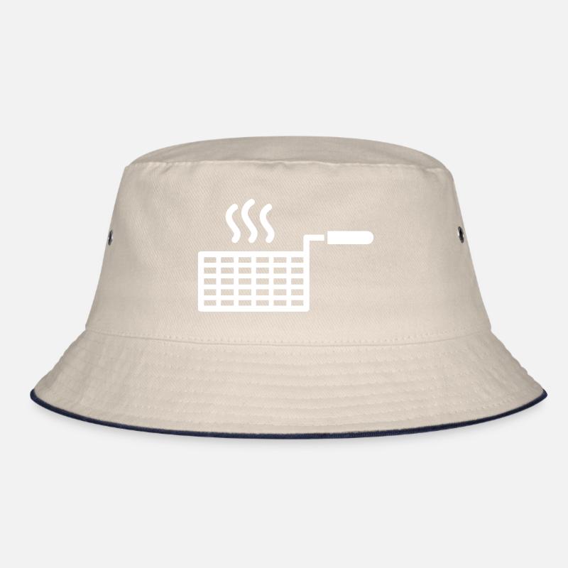 Fritteuse T-Shirt Design Geschenk Bucket Hat
