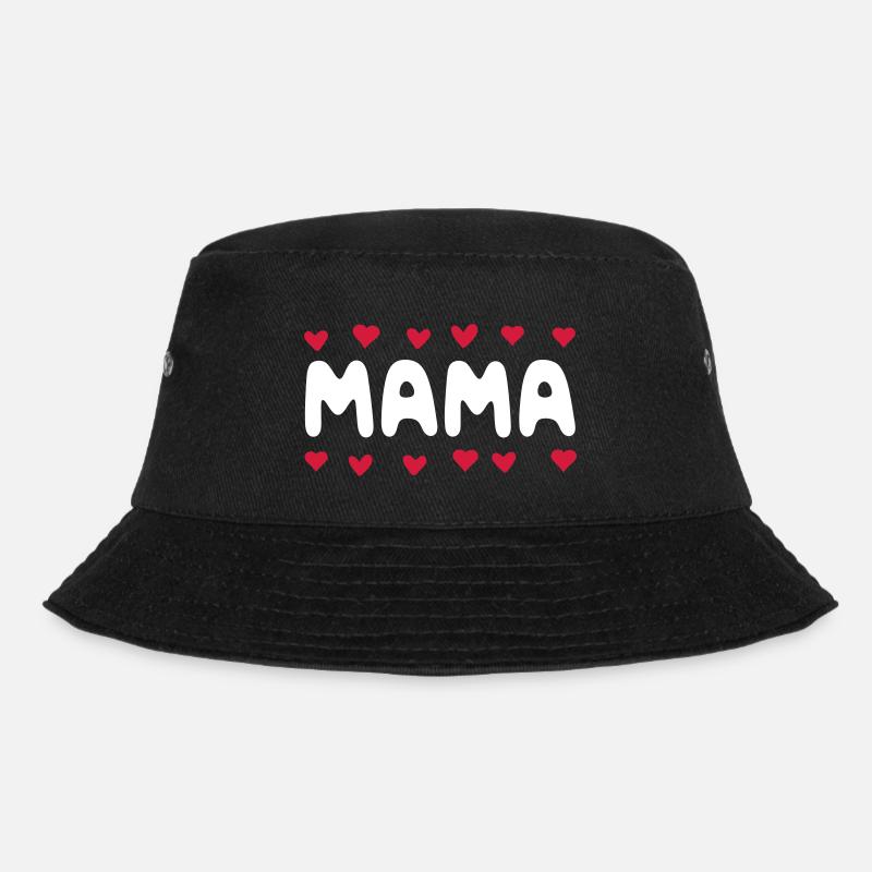 Mama - Bucket Hat - Schwarz