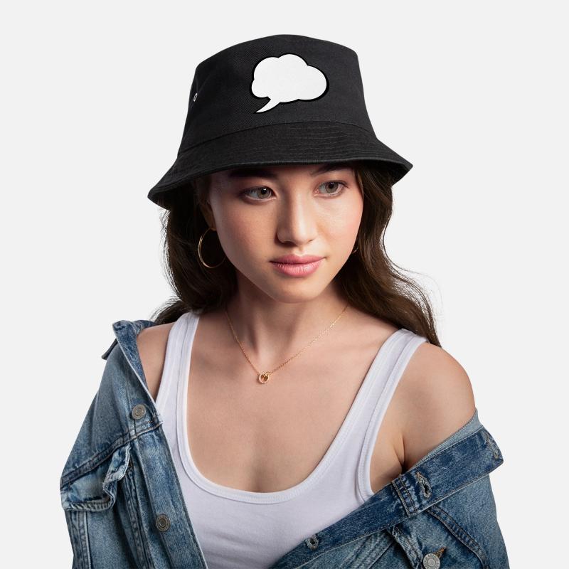 Speech Bubble Bucket Hat