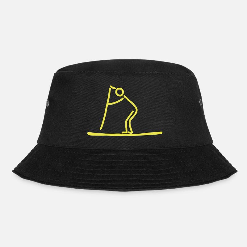 iYpsilon SuP - Sonne - Bucket Hat - Schwarz