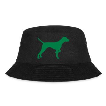 pointer dog silhouette - Bucket Hat - black - Front - Lela (165cm)