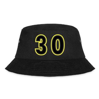 30 Number College - Bucket Hat - black - Front - Lela (165cm)