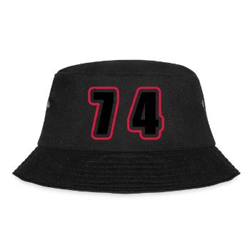 74 Number College - Bucket Hat - black - Front - Lela (165cm)