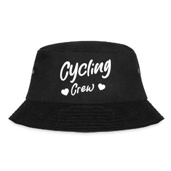 Cycling Crew Heart - Bucket Hat - black - Front - Lela (165cm)