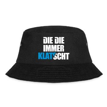 Die immer klatscht Mdma Emma Festival Afterhours - Bucket Hat - Schwarz - Vorne