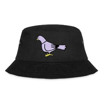 taube - Bucket Hat - black - Front - Lela (165cm)