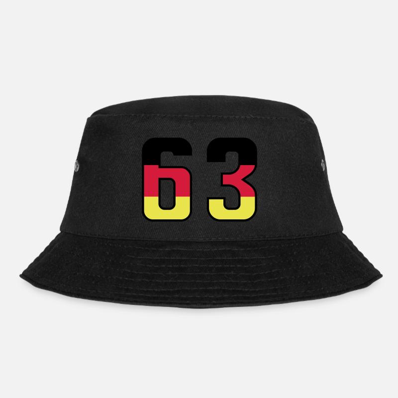 63 Symbole numérique Allemagne - Bob - noir