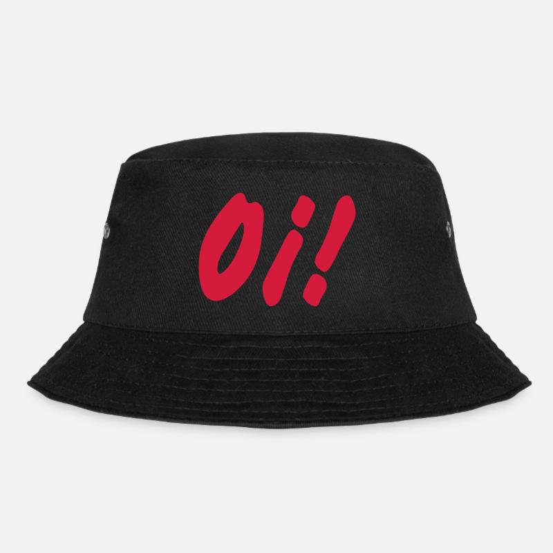 oi! oi! oi! - Bucket Hat - black