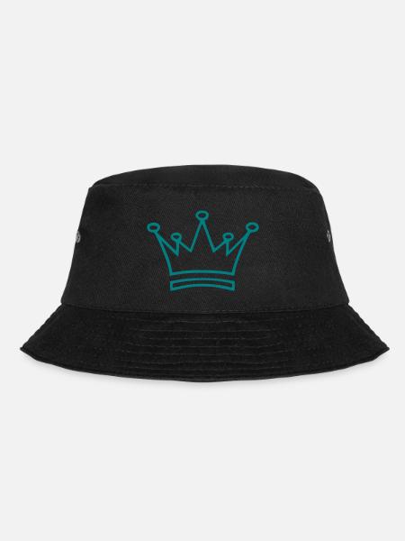 KRONE - Bucket Hat - Schwarz