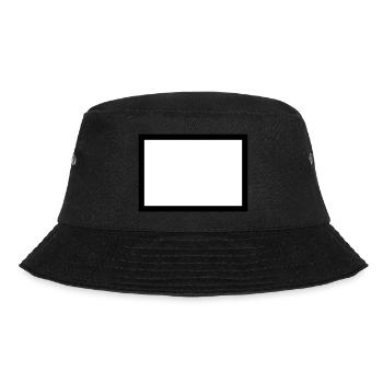 Schild mit Rahmen - Bucket Hat - Schwarz - Vorne - Lela (165cm)