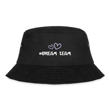 Dream Team Heart Love - Bucket Hat - black - Front - Lela (165cm)
