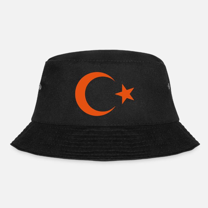 Türkei - Bucket Hat - Schwarz