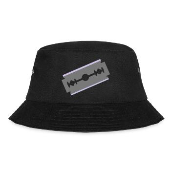 Cut razor blade cut cut 2c - Bucket Hat - black - Front - Lela (165cm)