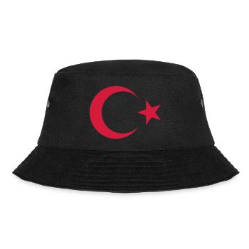 Türkei Truthahn - Bucket Hat - Schwarz - Vorne - Lela (165cm)