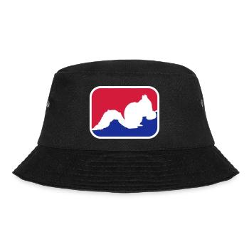 Squirrel sport symbol - Bucket Hat - black - Front - Lela (165cm)