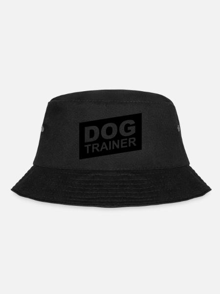 dog trainer black up - Bucket Hat - Schwarz