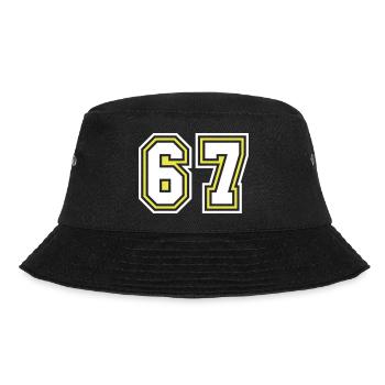 67 number symbol - Bucket Hat - black - Front - Lela (165cm)