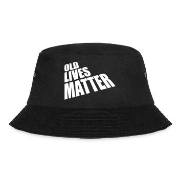 old lives matter quote - Bucket Hat - black - Front - Lela (165cm)
