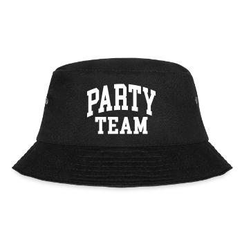 Party Team - Bucket Hat - Schwarz - Vorne - Lela (165cm)