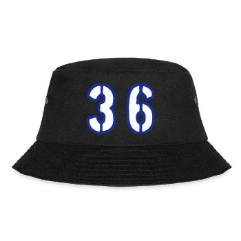 36 Number Symbol - Bucket Hat - black - Front - Lela (165cm)