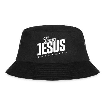 Team Jesus - Bucket Hat - black - Front - Lela (165cm)