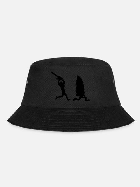 holzfäller - Bucket Hat - Schwarz