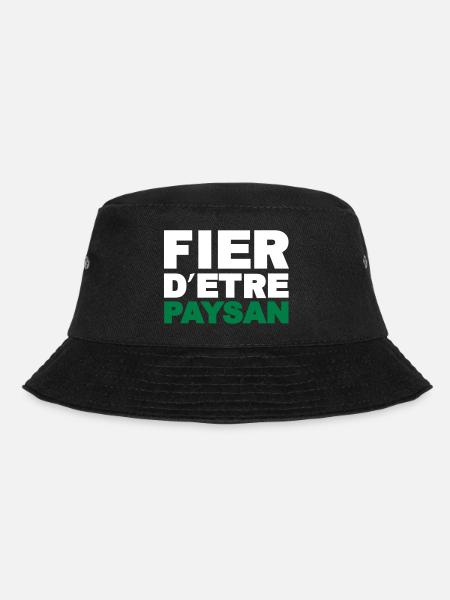 Fier d être Paysan - Bob - noir