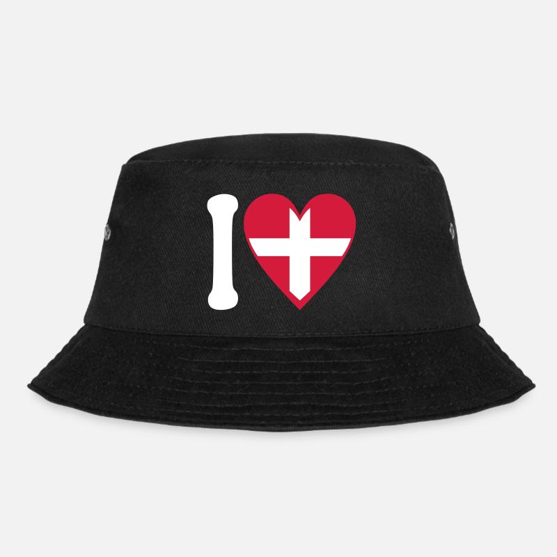 Liebe Savoie 2C - Bucket Hat - Schwarz