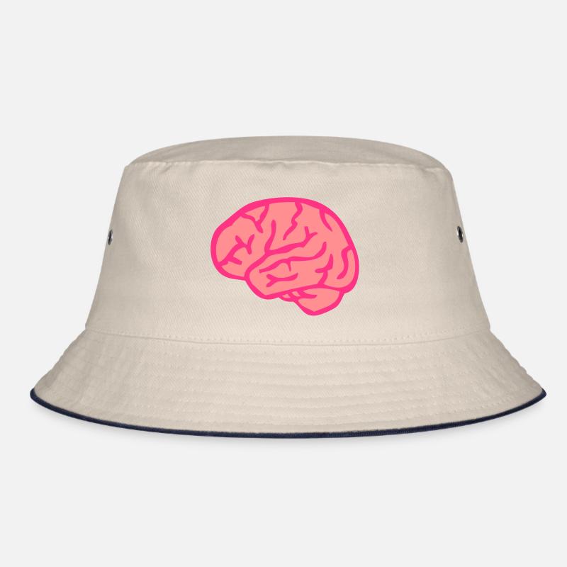 brain brain gehirn Hjerne cervello 111 Bucket Hat