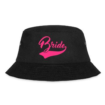 Bride - Bucket Hat - Schwarz - Vorne - Lela (165cm)