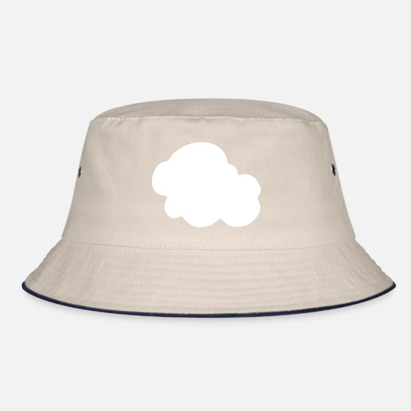 Weather Cloud Clouds Rain Sky Vector 2 Bucket Hat