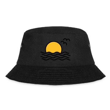 sunset - Bucket Hat - black - Front - Lela (165cm)