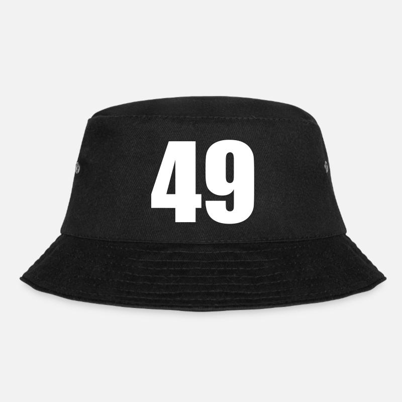49 - Bucket Hat - Schwarz