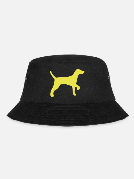 Jagdhund - Bucket Hat - Schwarz