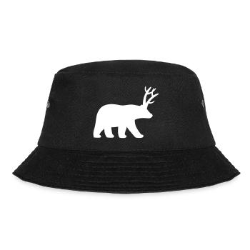 Cerfs et ours - Bob - noir - Devant - Lela (165cm)