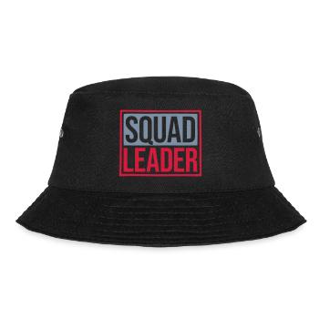Anführer Team Squad Leader - Bucket Hat - Schwarz - Vorne - Lela (165cm)